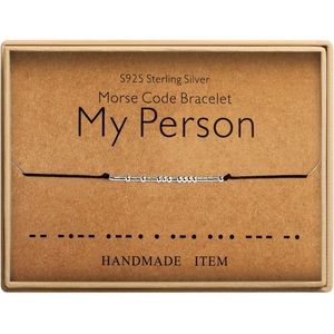 NWT Morse Code Bracelet “My Person”